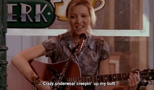 You still have a pair of spankies in the corner of your drawer.