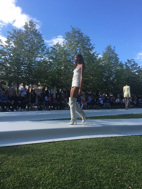 Natural Hair at Yeezy Spring 2017