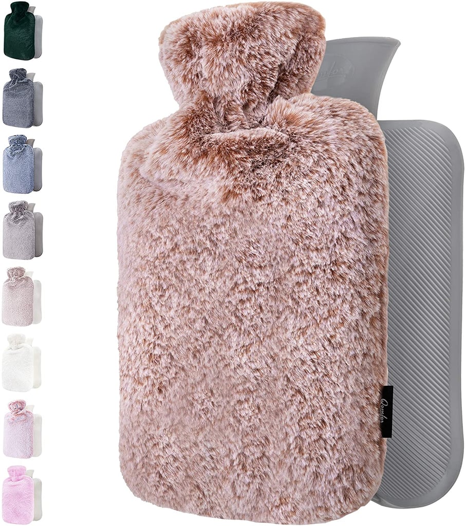 Qomfor Hot Water Bottle With Soft Premium Cover ($15)