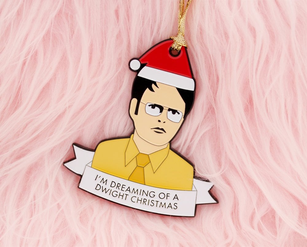 Dwight Schrute Christmas Ornament