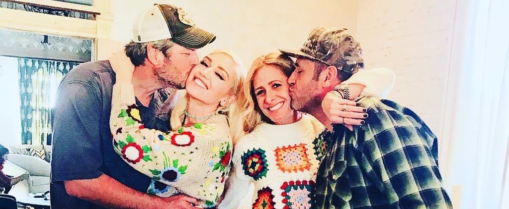 Gwen Stefani and Blake Shelton Thanksgiving Photo 2017
