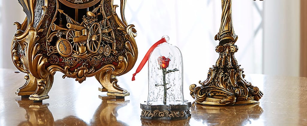 Beauty and the Beast Rose Ornament
