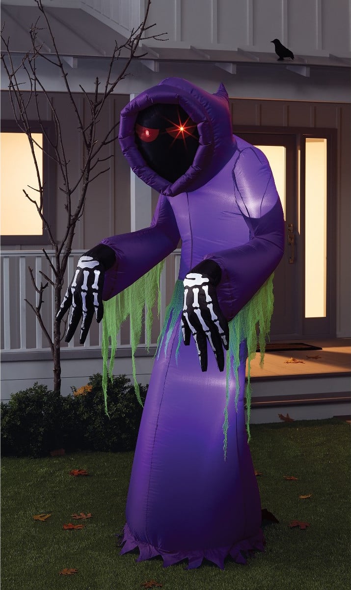 Target Halloween Inflatables
 Inflatable Faceless Reaper $50