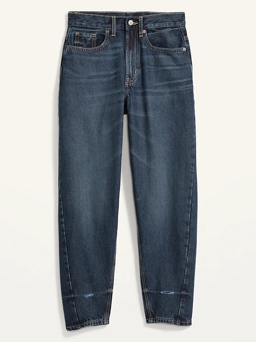 Old Navy Extra High-Waisted Non-Stretch Balloon Jeans