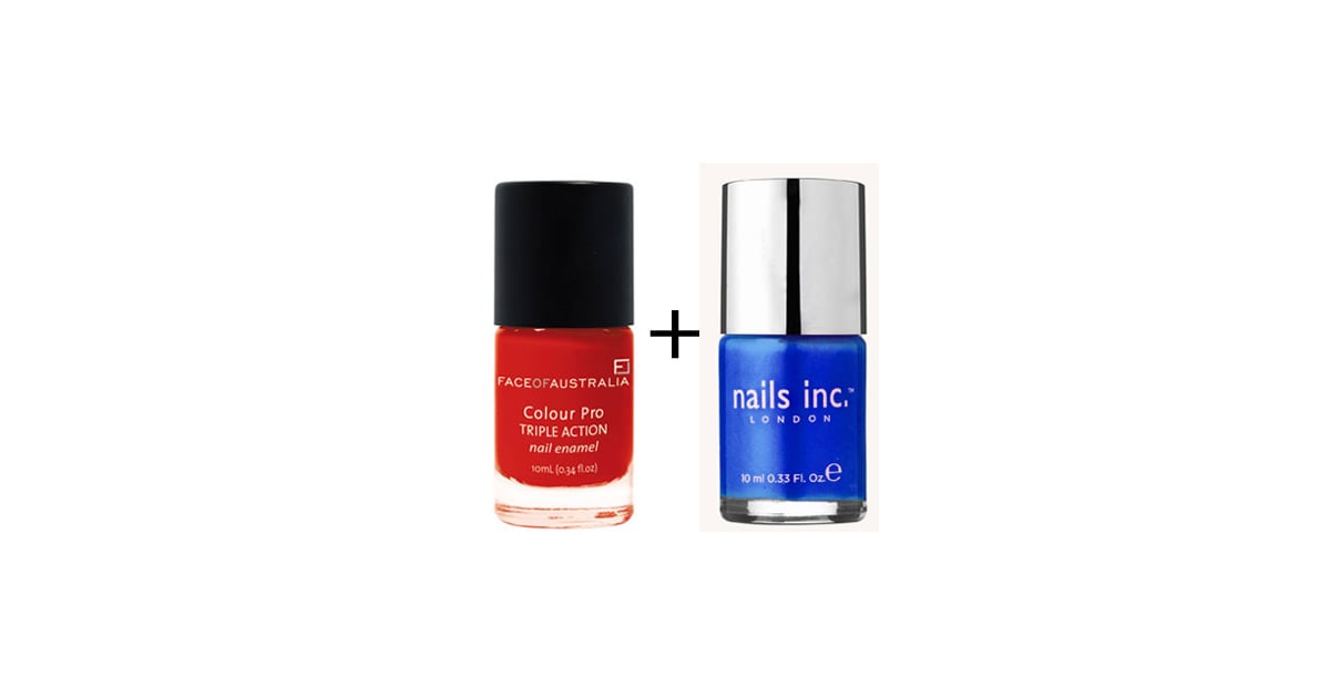 9 australia nail free polish Polish POPSUGAR Red Day Blue Nail for  and  Australia