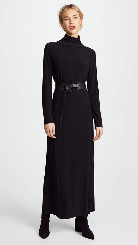 Norma Kamali Kamali Kulture Go Turtleneck Maxi Dress