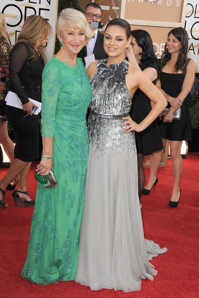 Mila Kunis at the Golden Globes 2014
