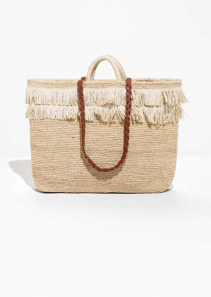 jeg er enig Hvile Intrusion Woven Straw Bag | Straw Bags | POPSUGAR Fashion UK Photo 4