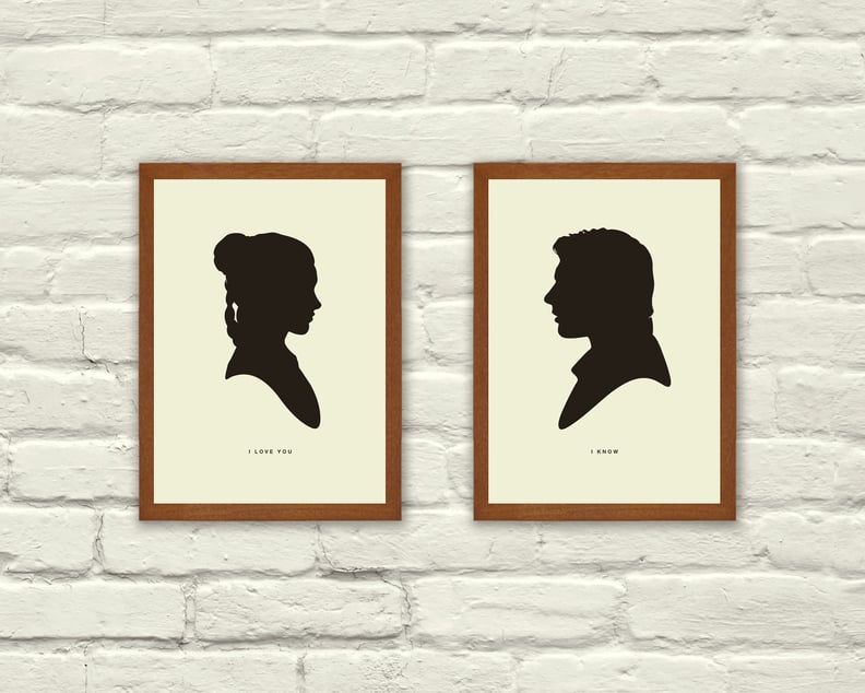 Star Wars Silhouette Print