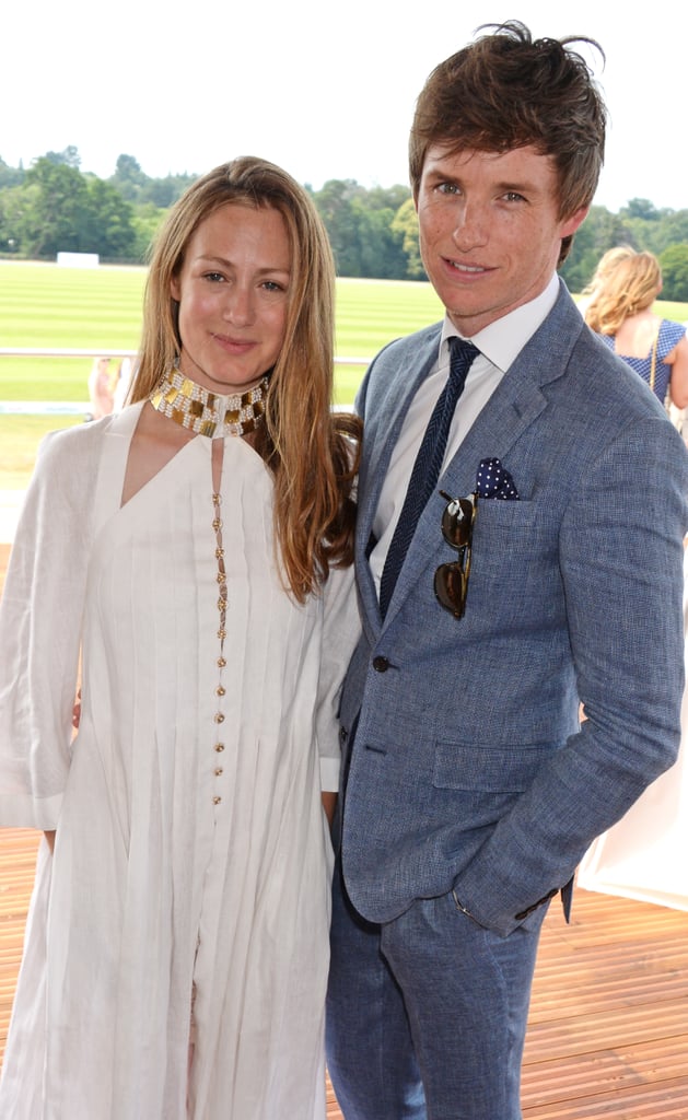 Hannah Baghshawe and Eddie Redmayne