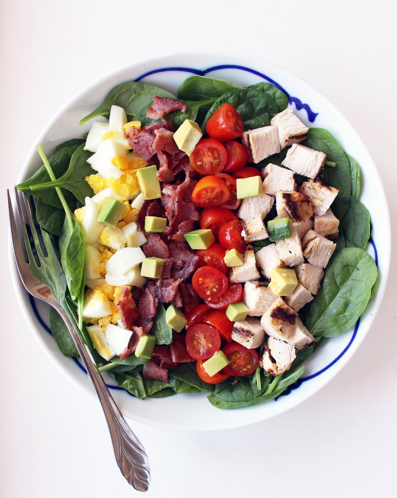 Lunch: Spinach Cobb Salad