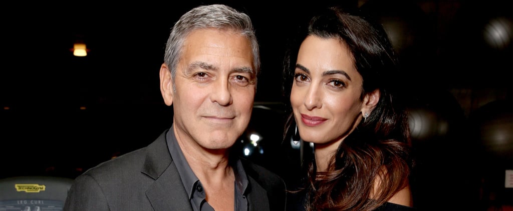 George and Amal Clooney at Hollywood's Night Under the Stars