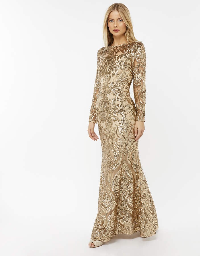 Marina top sequin dress