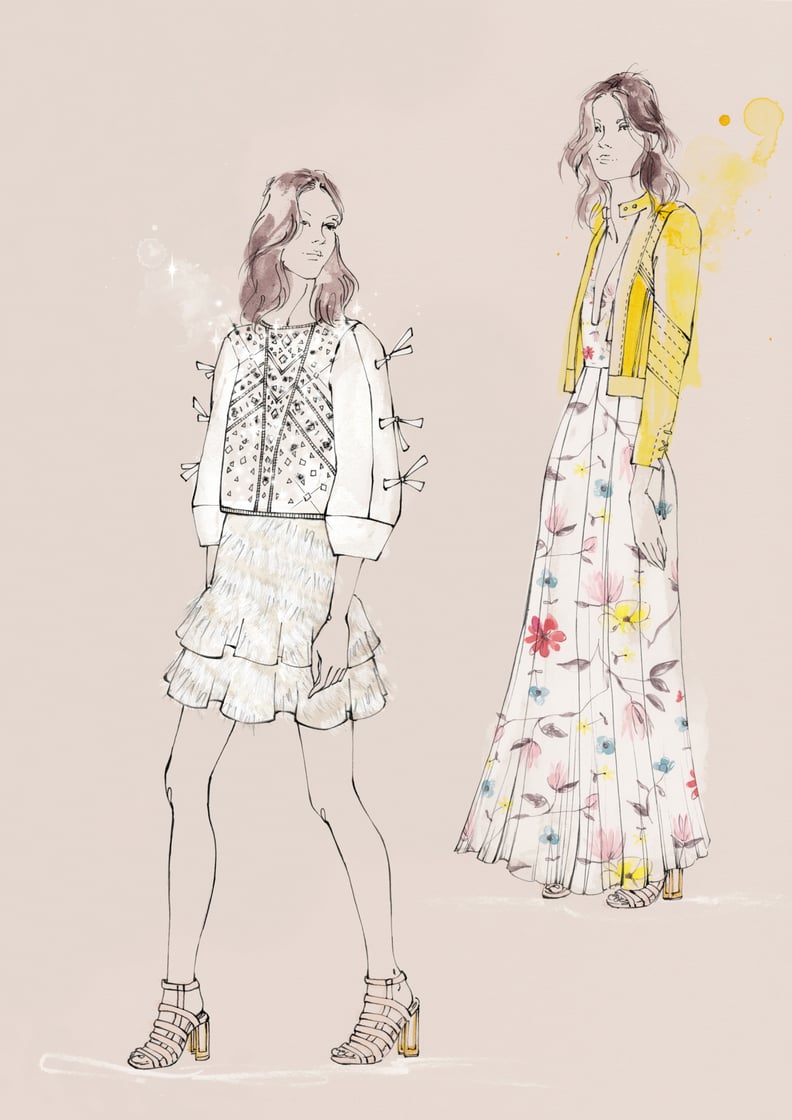 Designer Sketches From New York Fashion Week Spring 2016 | POPSUGAR Fashion