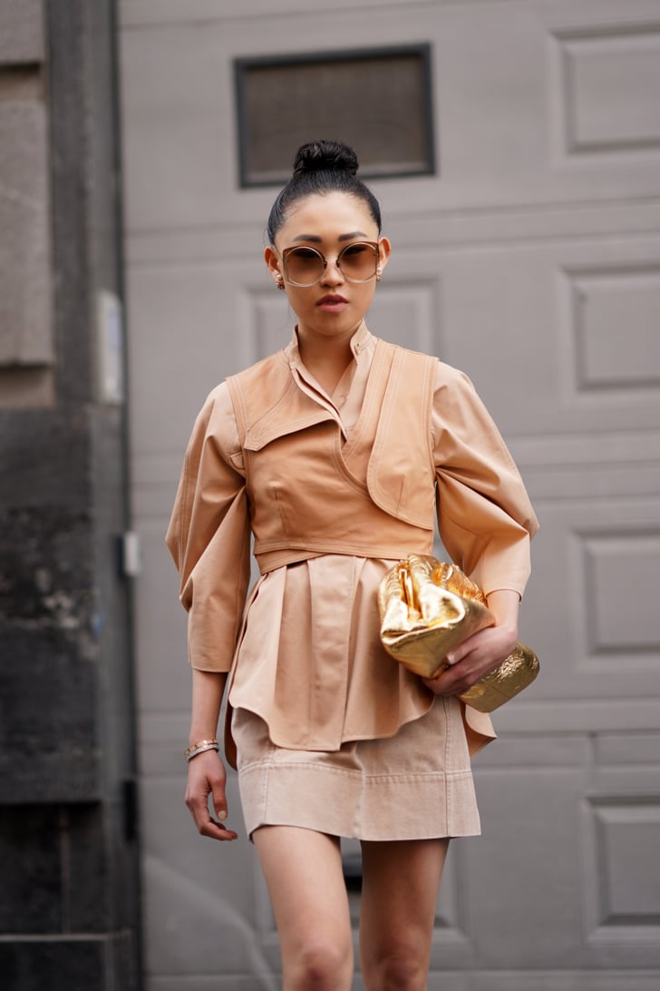 Summer Hair Trend Sleek Wet Hair Bun Wet Hair Buns Are the Ultimate