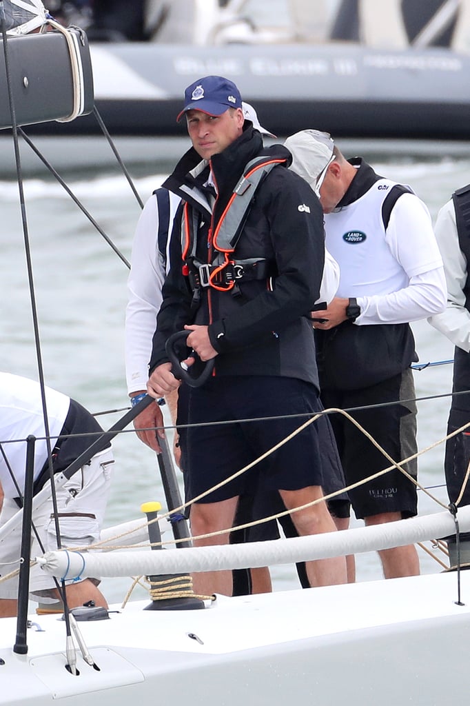 Prince William and Kate Middleton King's Cup Race Aug. 2019