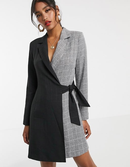 Two tone blazer best sale dress