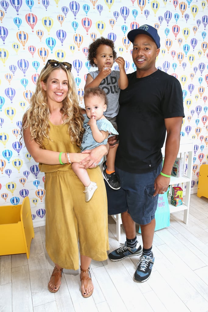 Donald Faison With Son Rocco at Safe Kids Day Event LA 2016