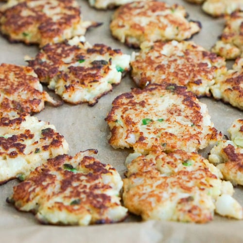 Chipotle Cauliflower Jalapeño Fritters Recipe POPSUGAR Fitness