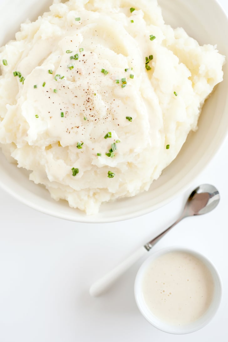 Microwave Mashed Potatoes LastMinute Holiday Dishes POPSUGAR Food