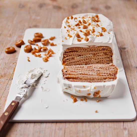 Toffee Crunch Waffle and Caramel Recipe