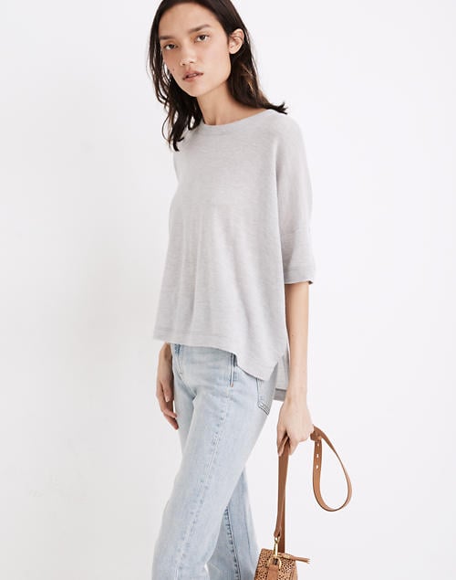 Madewell (Re)sponsible Weightless Cashmere Sweater Tee