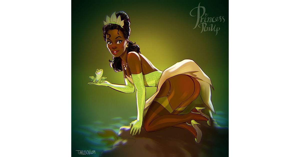 Tiana Sexy Pinup Disney Princess Fan Art Popsugar Love And Sex Photo 1 3681