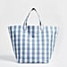 Trademark Large Gingham Grocery Bag