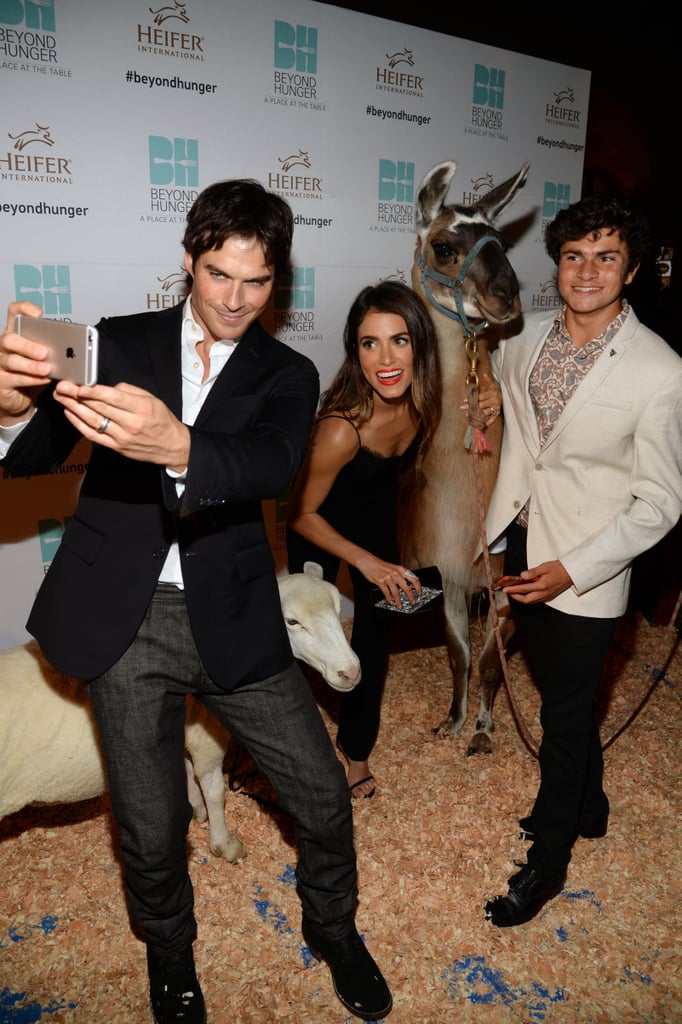Ian Somerhalder and Nikki Reed Attend the Beyond Hunger Gala