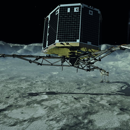 Philae Probe Comet Landing
