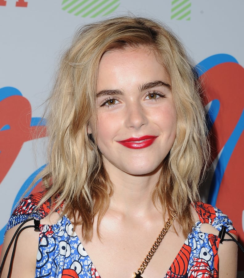 Kiernan Shipka at a Stella McCartney Launch in 2018