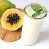 Papaya Mint Ginger Smoothie Recipe