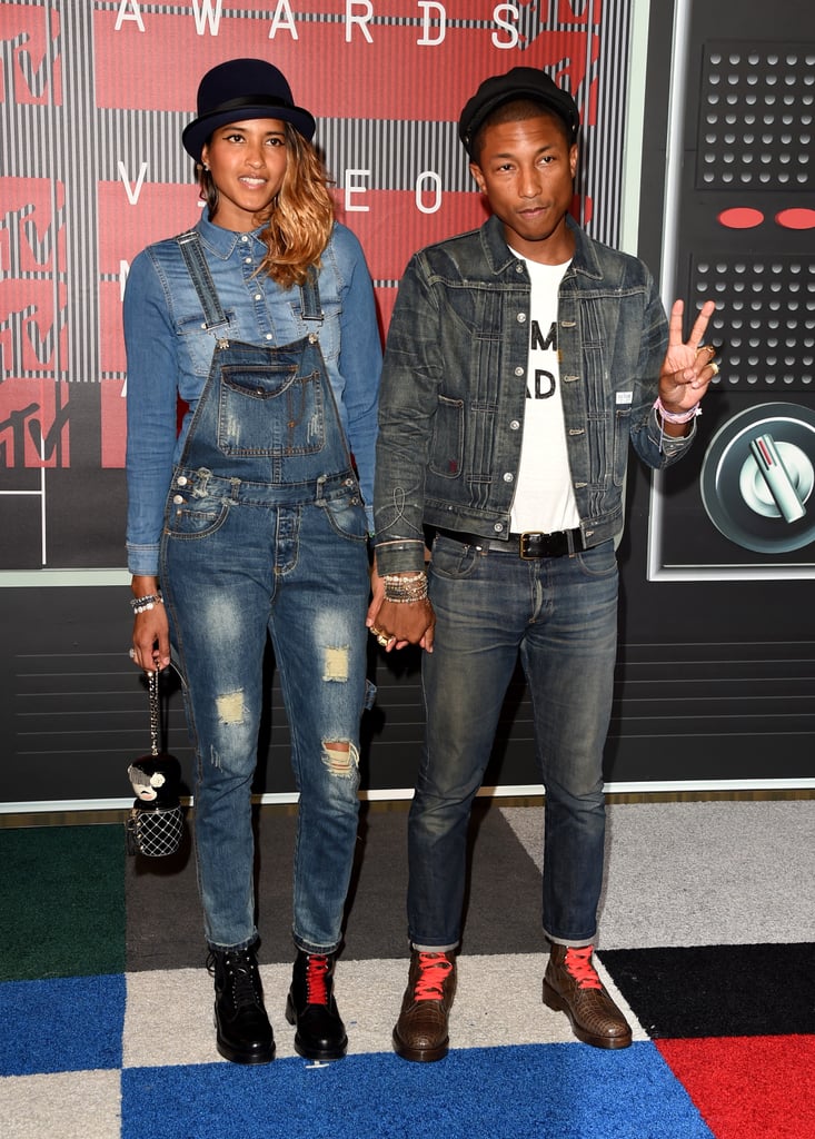 Helen Lasichanh and Pharrell Williams