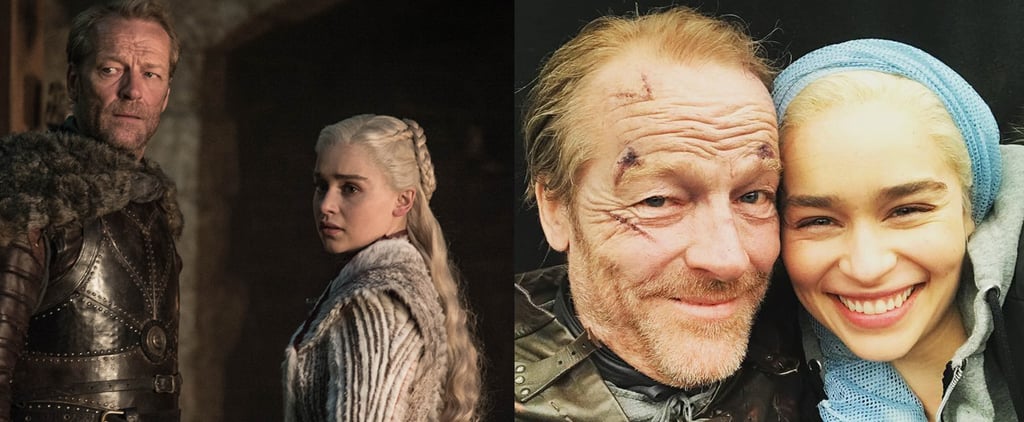 Emilia Clarke's Goodbye to GOT Costar Iain Glen on Instagram