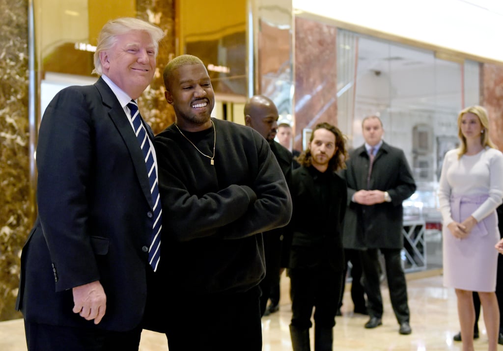 Kanye West Meeting With Donald Trump Pictures December 2016