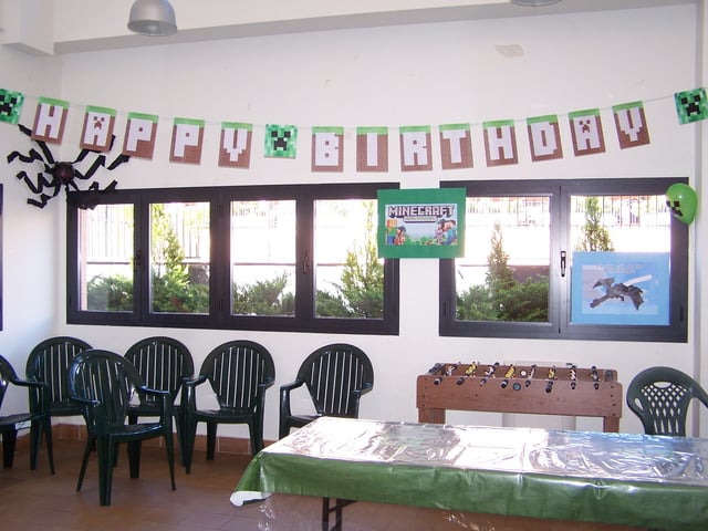 Minecraft Birthday Party