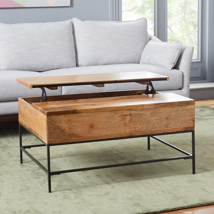 A Pop-Up Coffee Table For Small Spaces