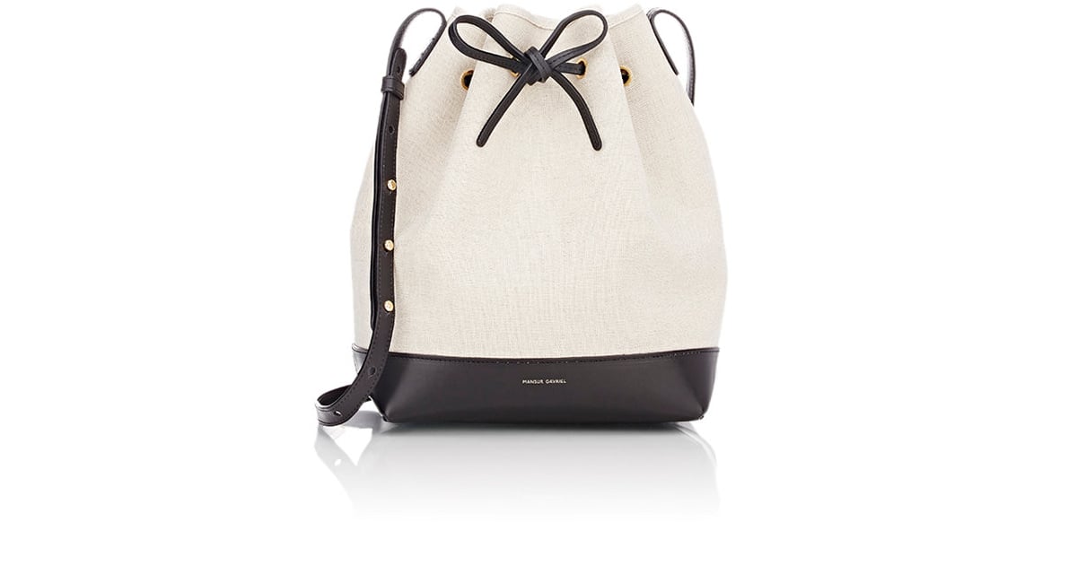 Mansur Gavriel Mini-Bucket Bag-Black ($425) | Best Bucket Bags ...