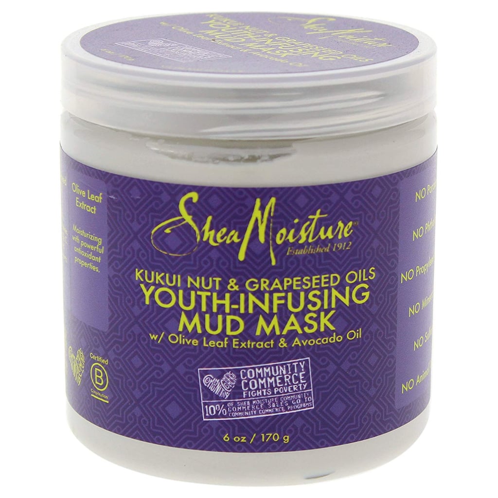 SheaMoisture Kukui Nut Grapeseed Oil Mud Mask Best New Drugstore Face