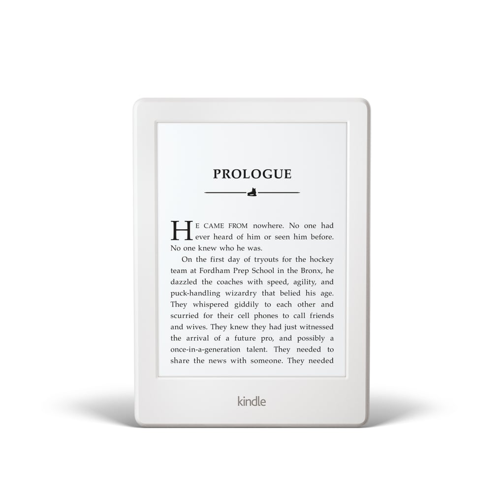 The Kindle is a little more round.