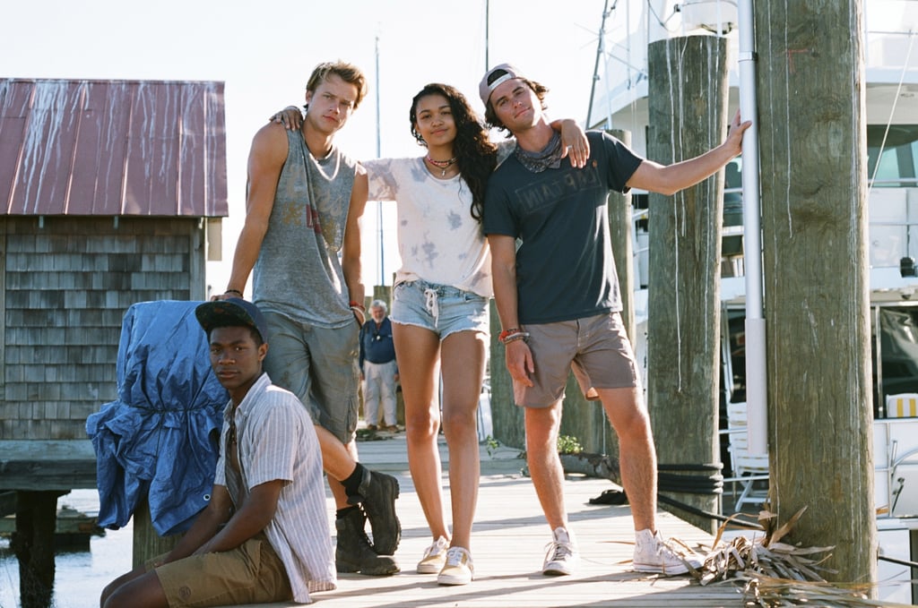 Kiara's Tie-Dye Shirt and Lace-Up Shorts on Outer Banks