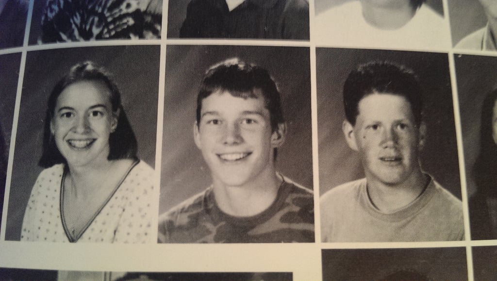 And here he is during his junior year.
Source: Reddit user warped_and_bubbling