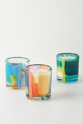 Claire Desjardins Kaleidoscope Glass Candle