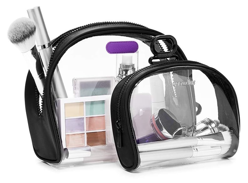 Caboodles Active by Simone Biles See Me Duo Clear Bag For Cosmetics and Essentials
