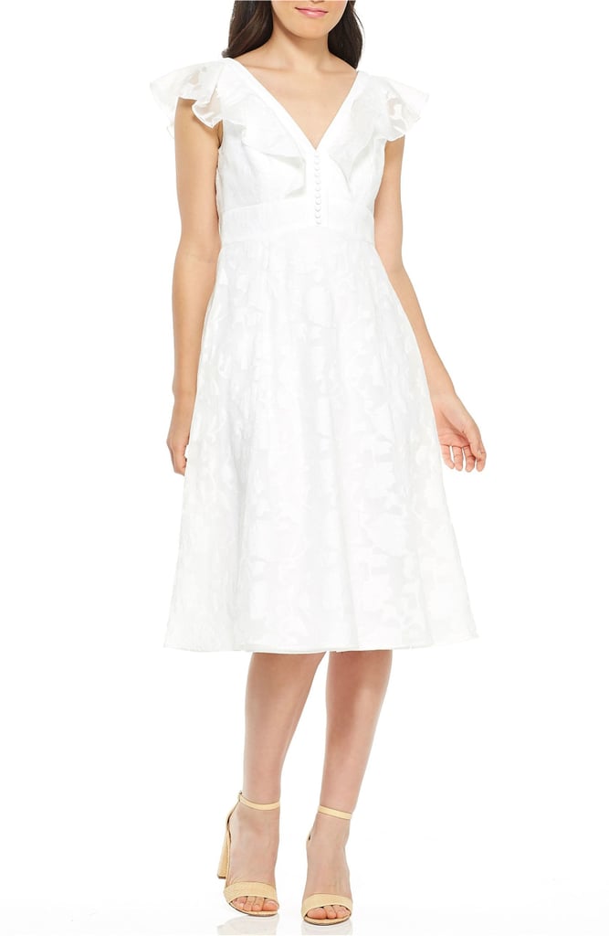 Susie Floral Organza Fit & Flare Dress