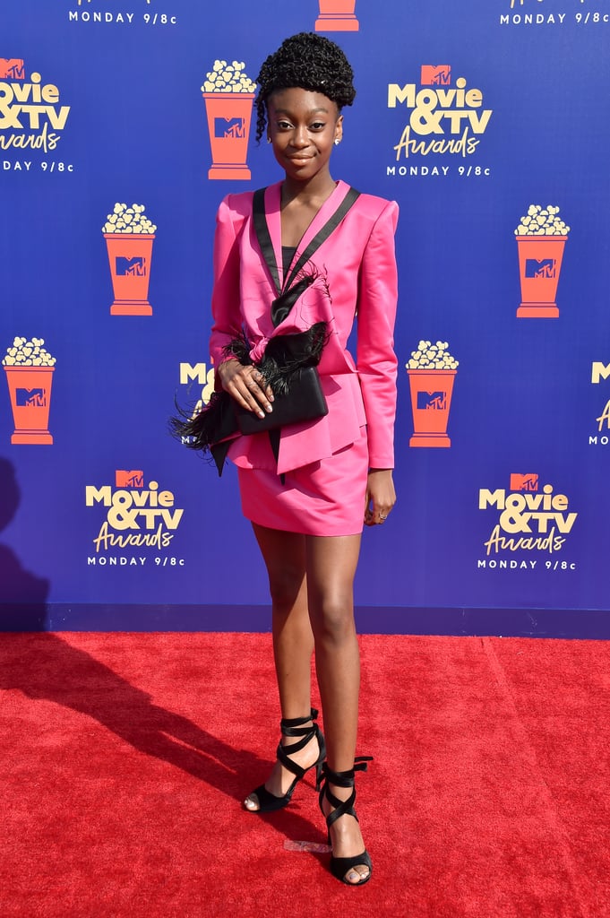 Shahadi Wright Joseph at the 2019 MTV Movie and TV Awards