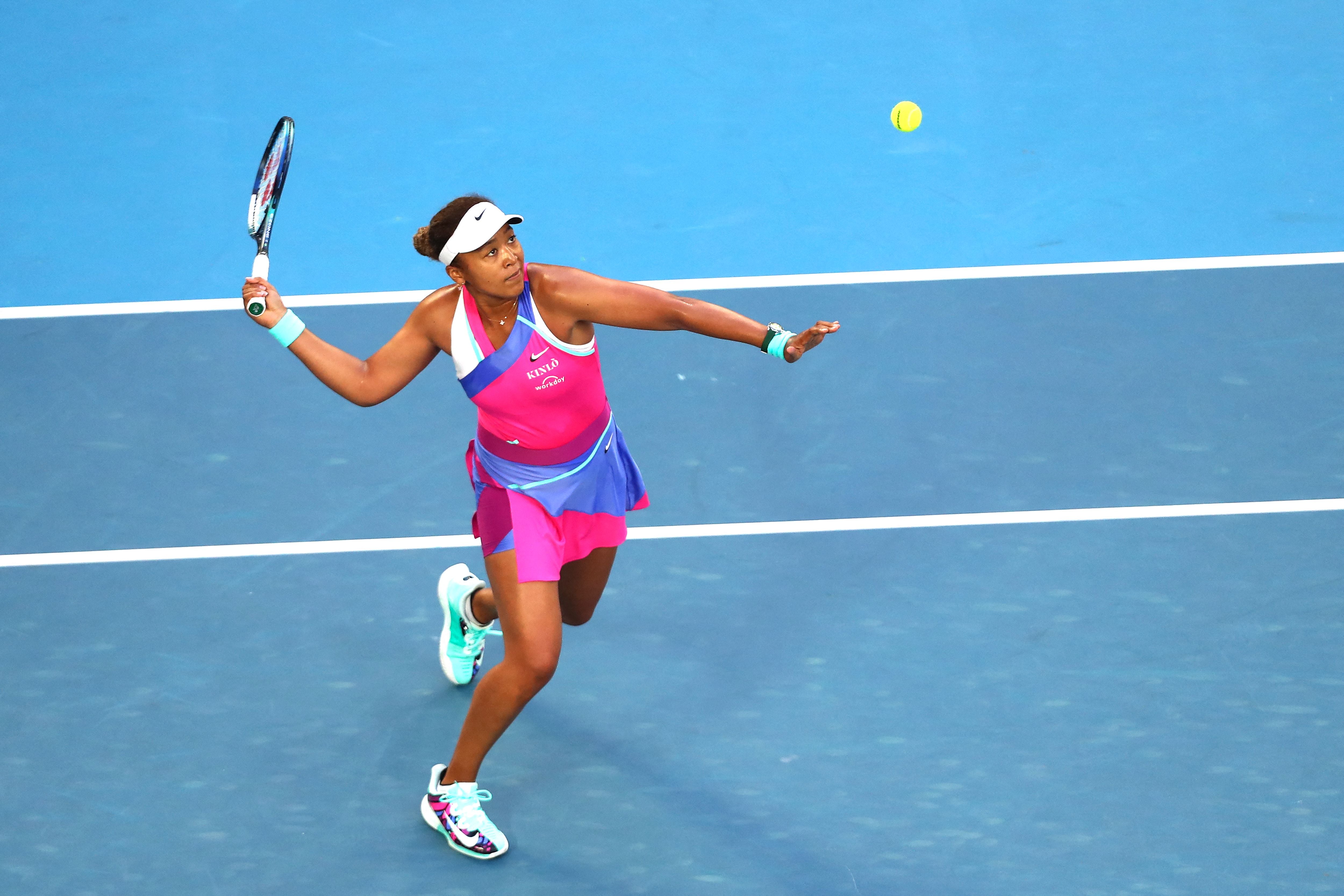 Naomi Osaka Wins Match in Colorful 'Lucky' Butterfly Nike Sneakers