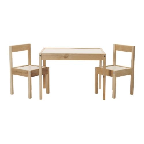 Latt Table and Chairs