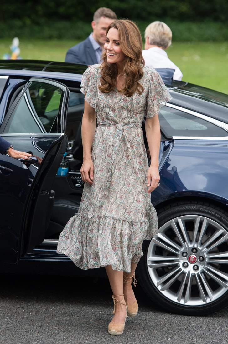 Kate Middleton's Midi Tea Dress June 2019 | POPSUGAR Fashion Photo 2