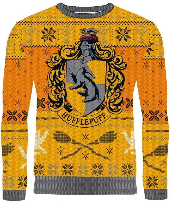 Harry Potter: Ho Ho Hufflepuff Knitted Christmas Sweater